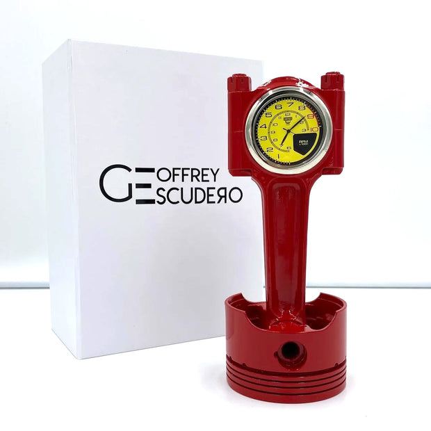 Ferrari 308 GTB Piston Clock Made From A Real Engine