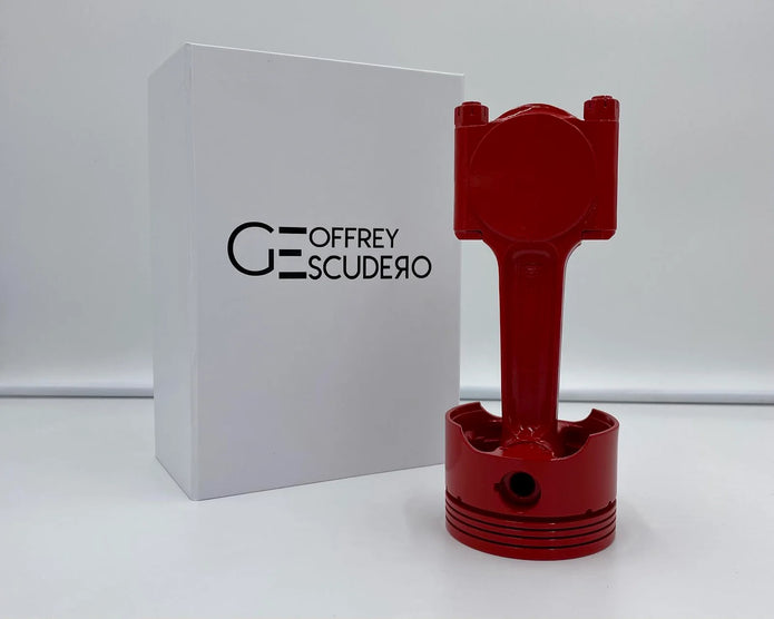 Ferrari 308 GTB Piston Clock Made From A Real Engine