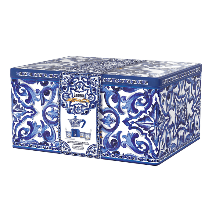 Bialetti X Dolce&Gabbana Blue Mediterranean Gift Set