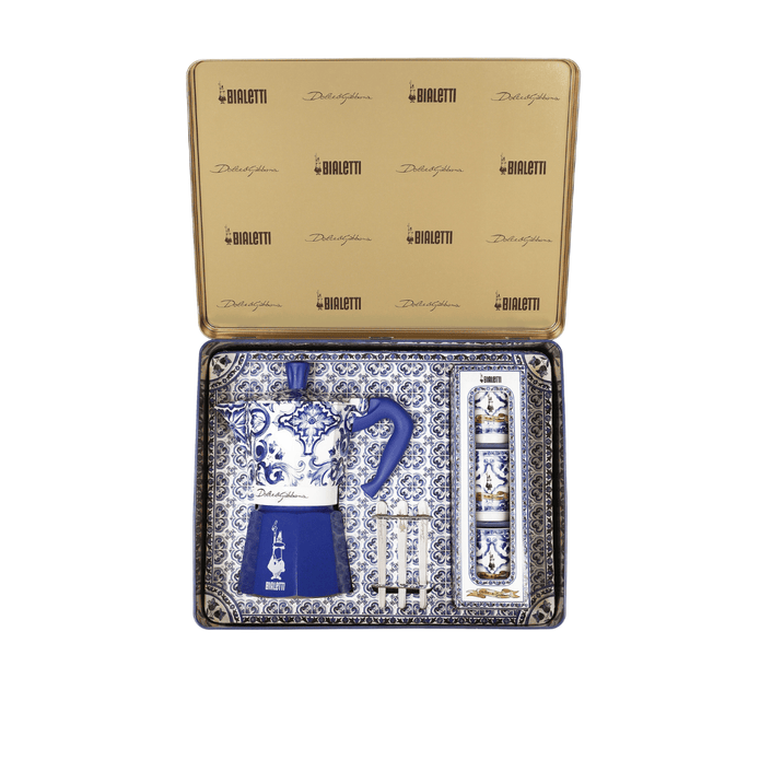 Bialetti X Dolce&Gabbana Blue Mediterranean Gift Set
