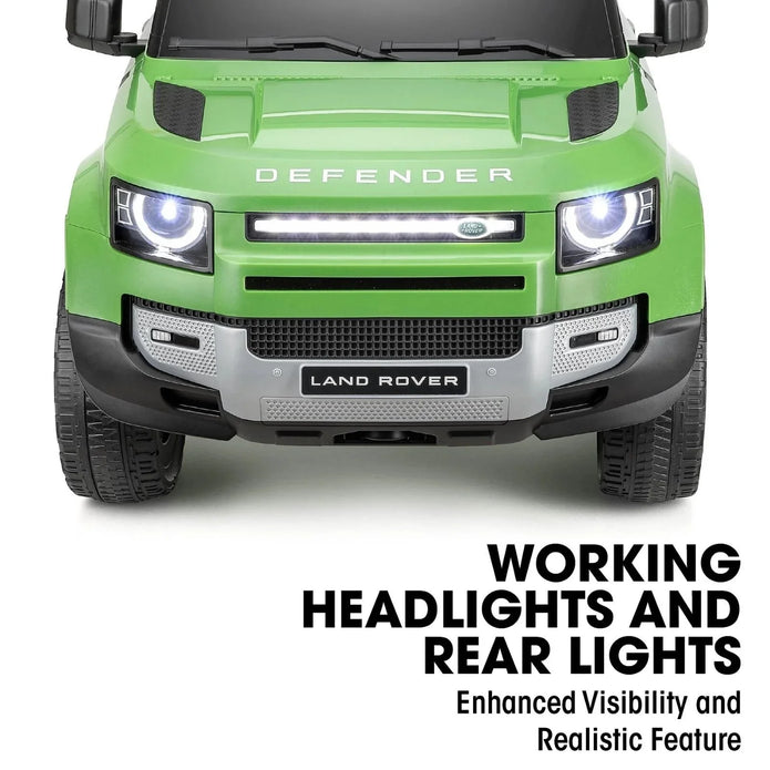 Land Rover Defender 12V Electric Ride On - Green