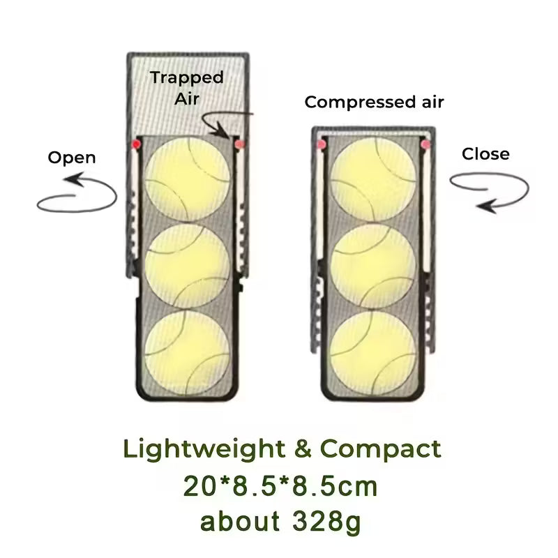 Padel & Tennis Balls Saver Pressurizer 3 balls