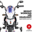 Aprilia 12V Electric Motorbike Ride On - White
