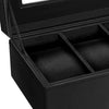 Watch Box with 6 Slots - Black