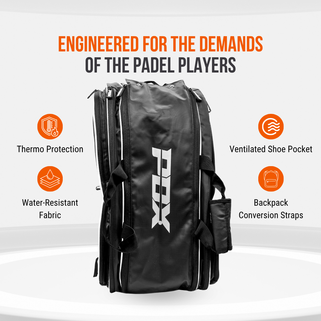 Padel Bag PDX Black & White