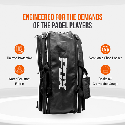 Padel Bag PDX Black & White