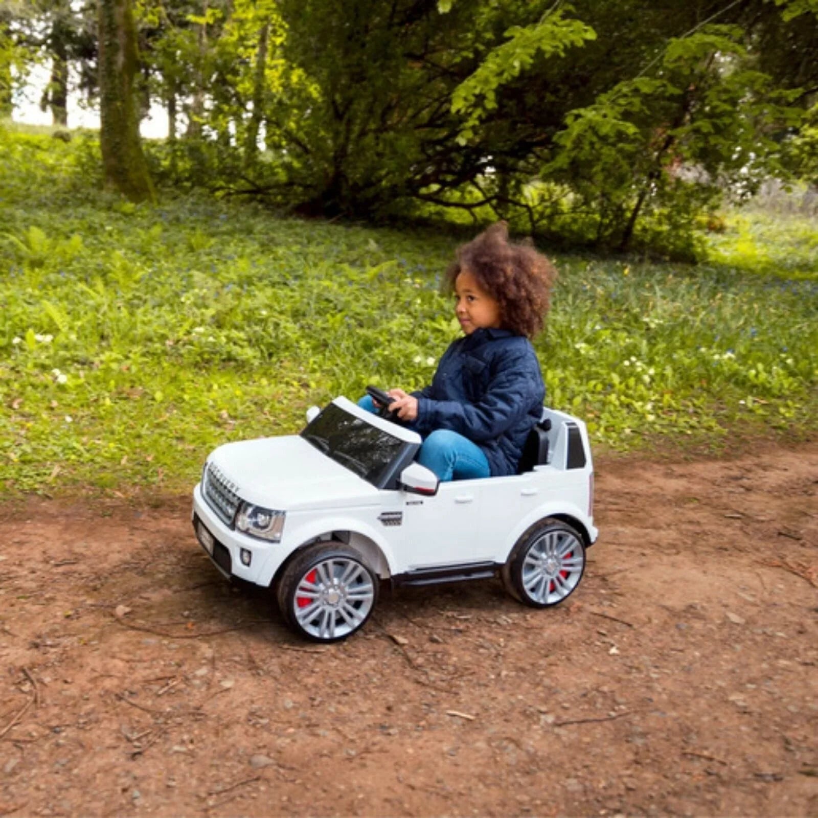 Landrover Discovery 12V Ride On- White