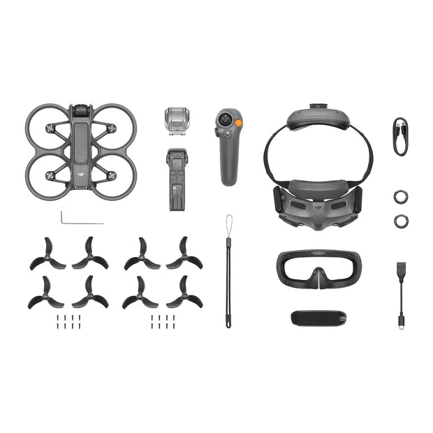DJI Avata 2 Fly More Combo Drone with 1 Battery