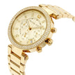 Michael Kors Women’s Watch Stainless Steel Gold Strap With Gold Dial