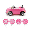 Fiat 500 12V Electric Ride On - Pink (Copy)