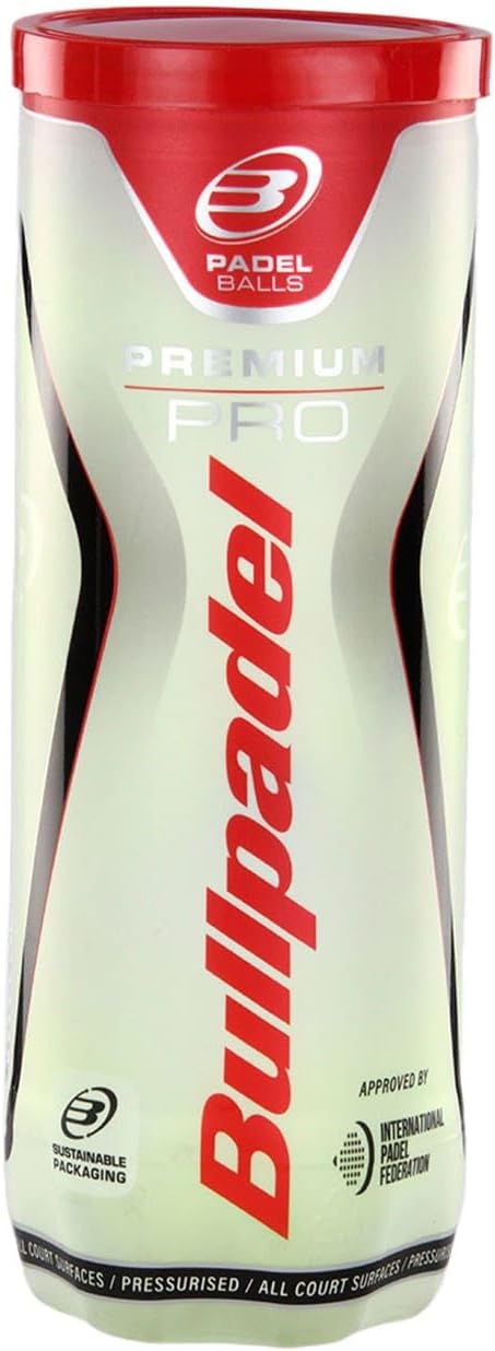 Bullpadel Premium Pro Padel Balls - Set of 3