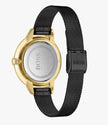 Hugo Boss Women's Watch Symphony Gold-Tone and Black Mesh Bracelet