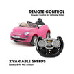 Fiat 500 12V Electric Ride On - Pink (Copy)
