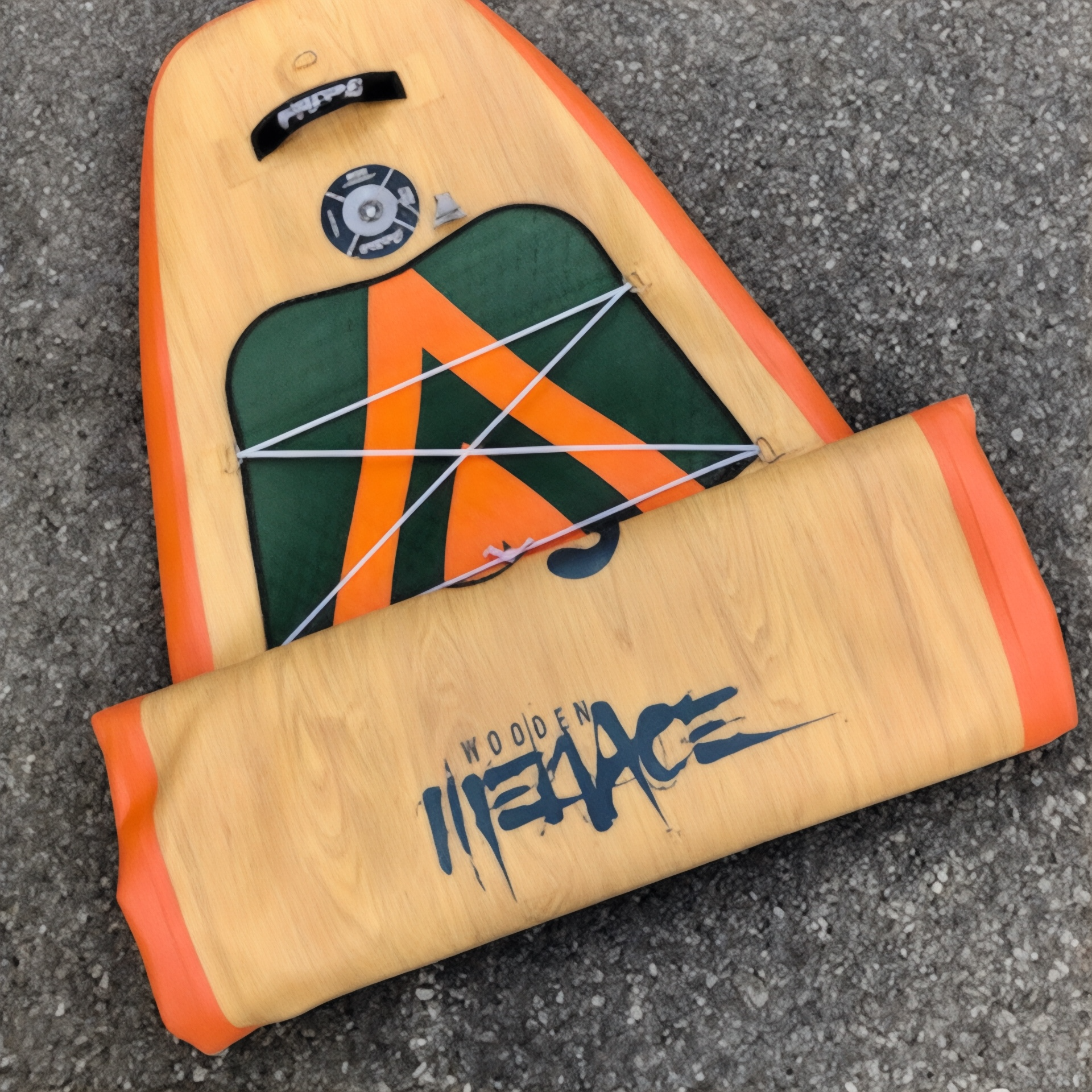 Wooden Menace 11'2 Inflatable Paddle Board