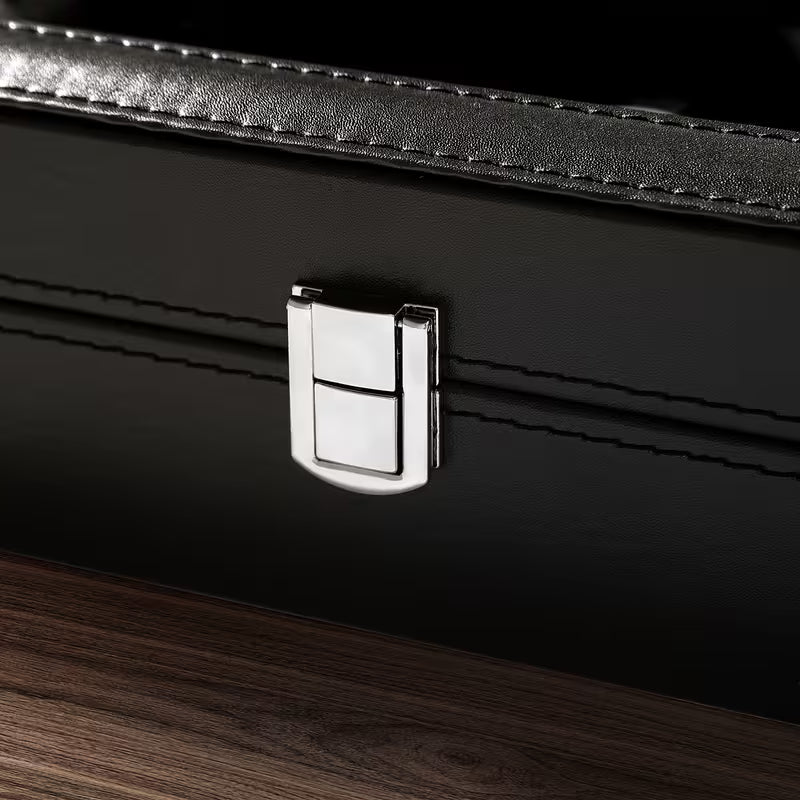 Watch Box with 6 Slots - Black