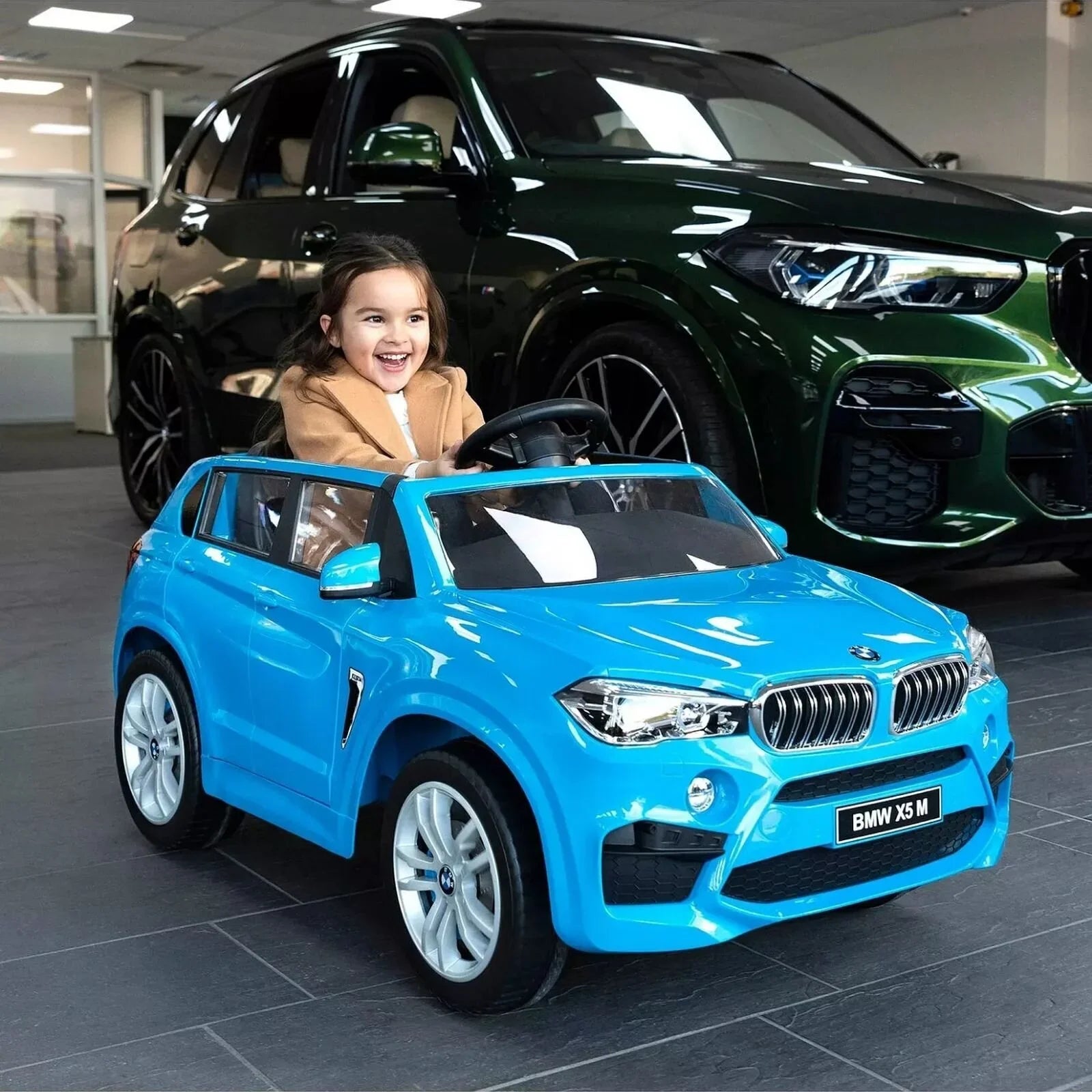 BMW X5 12V Electric Ride On - Blue