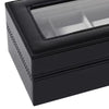 Watch Box with 6 Slots - Black