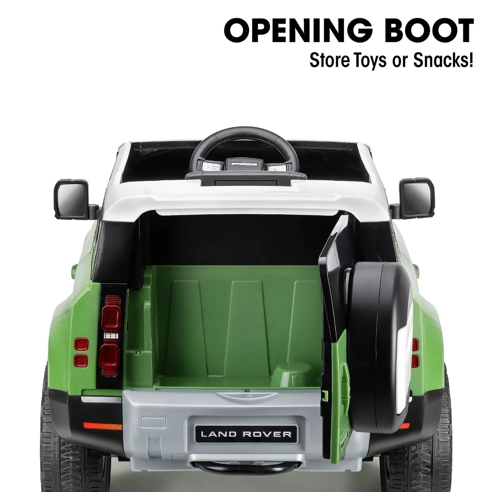 Land Rover Defender 12V Electric Ride On - Green