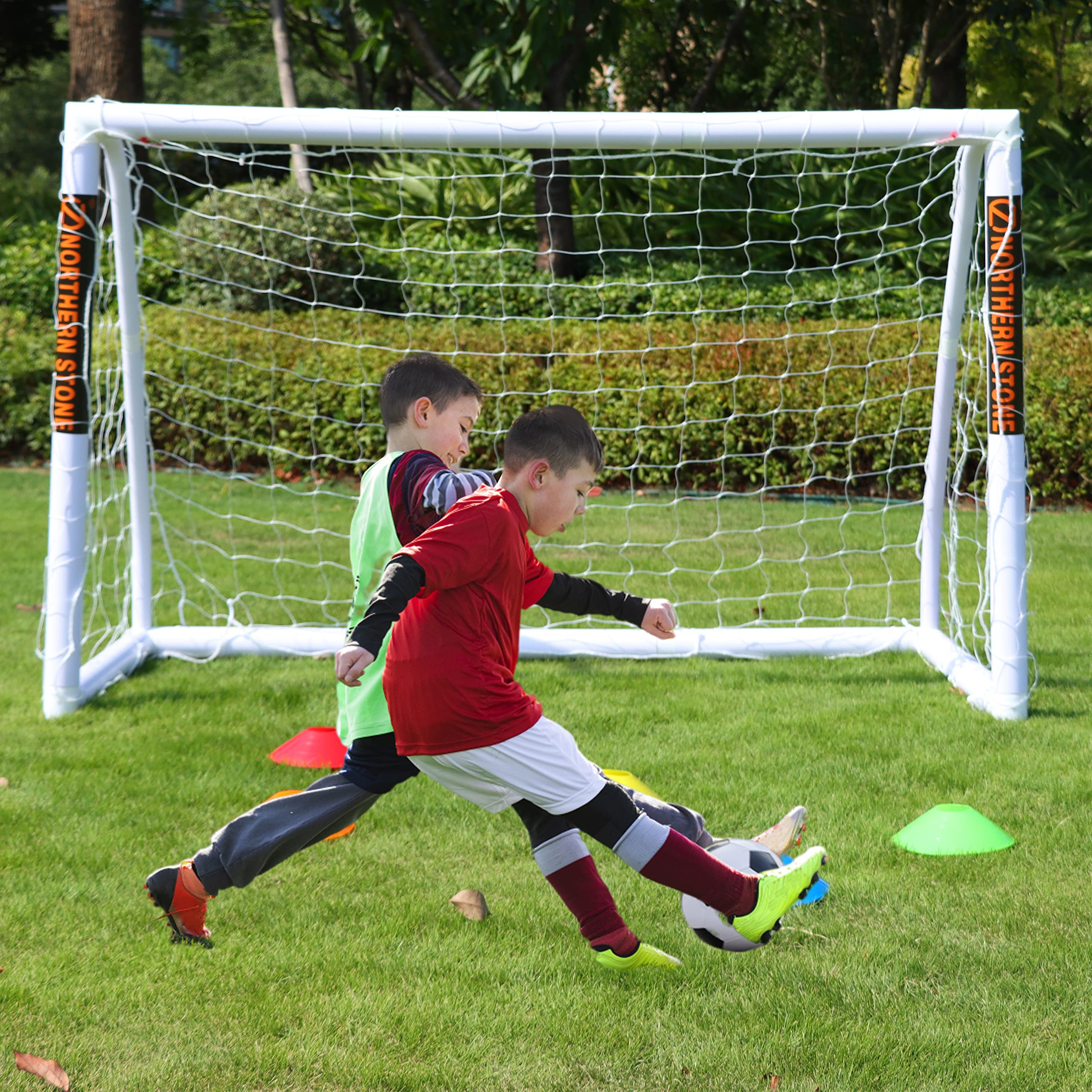 Football Goal 6ft x 4ft + Football Net Integrated