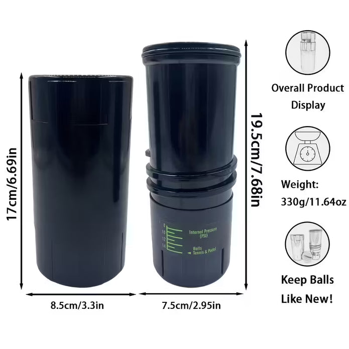 Padel & Tennis Balls Saver Pressurizer 3 balls