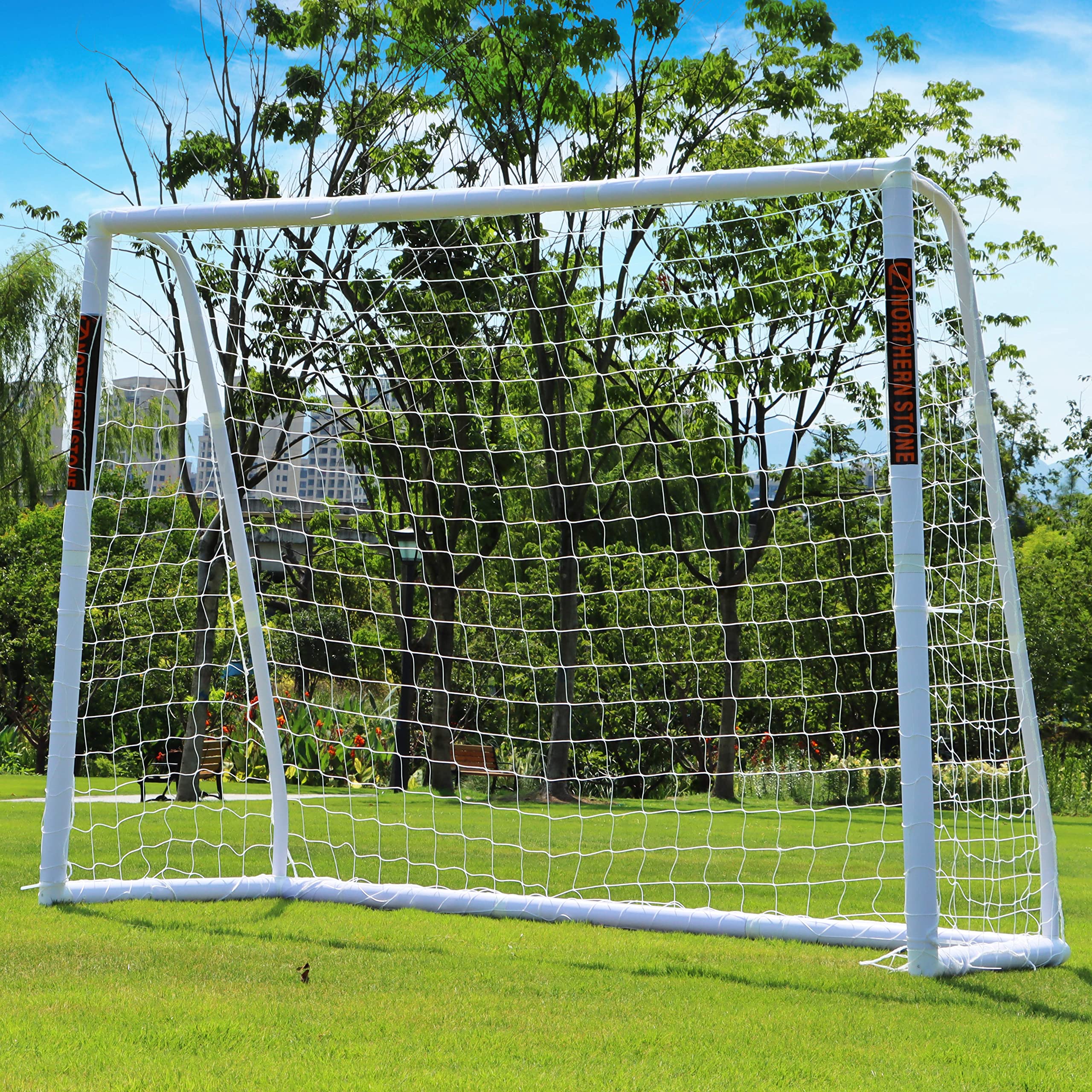 Football Goal 8ft x 6ft + Football Net Integrated