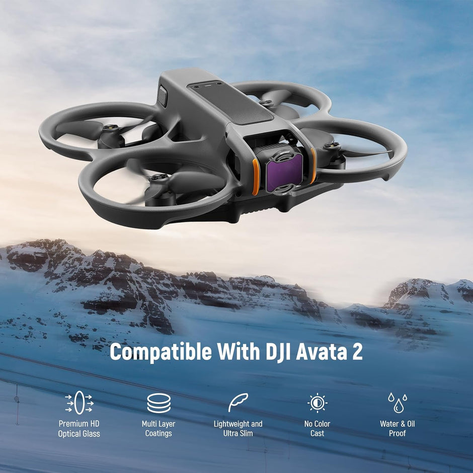 DJI Avata 2 Drone ND Filter Pack 4pc
