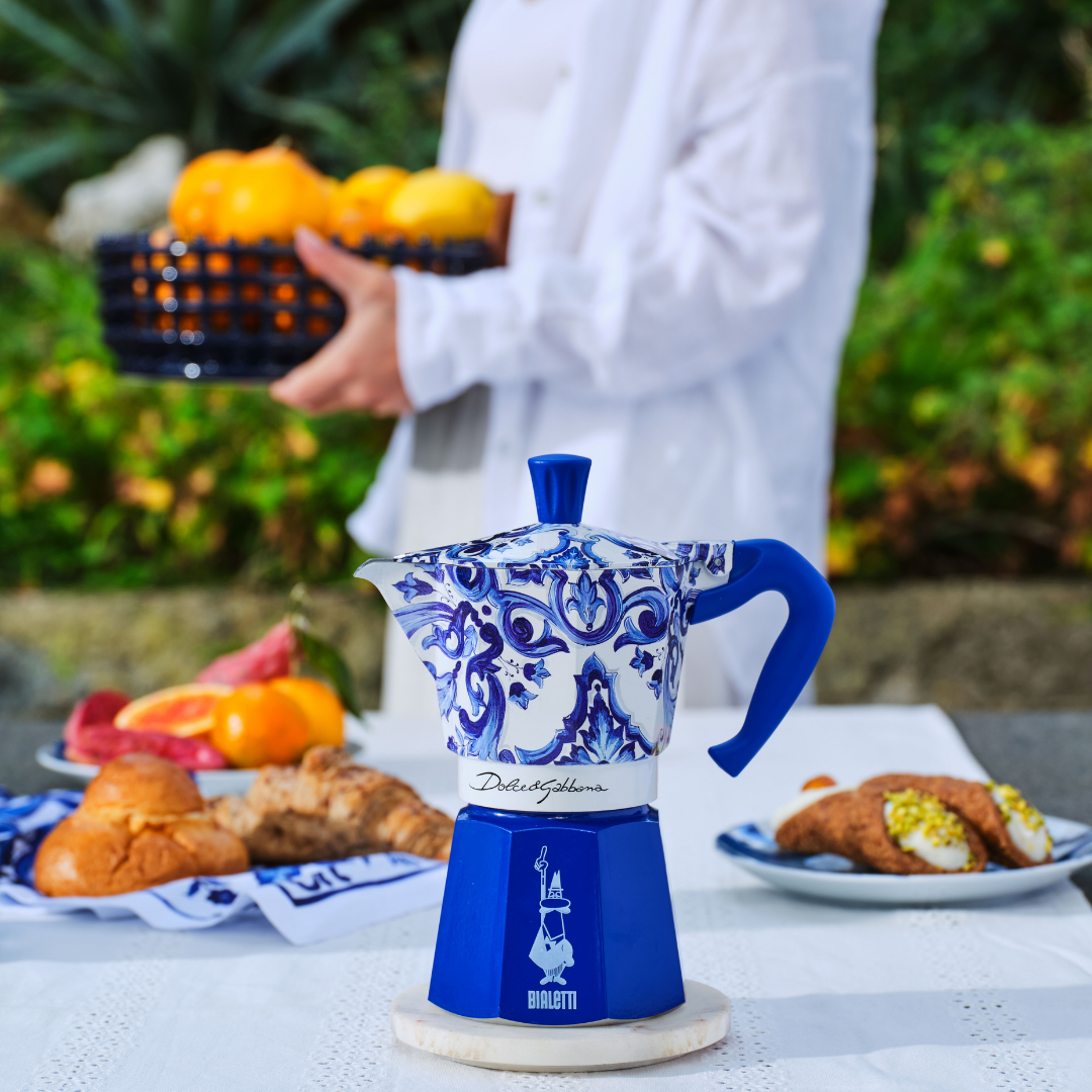Bialetti X Dolce&Gabbana Blue Mediterranean Gift Set