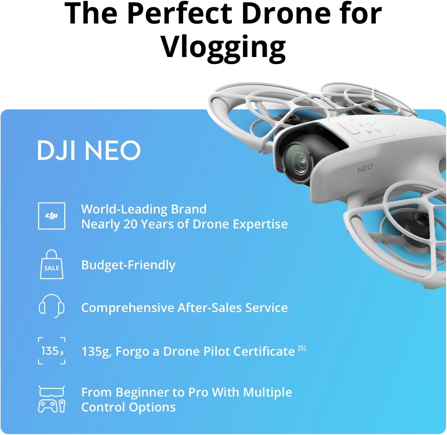 DJI Neo Fly More Combo Drone