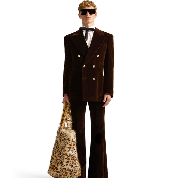 Helen Anthony Faux Fur Large Bag