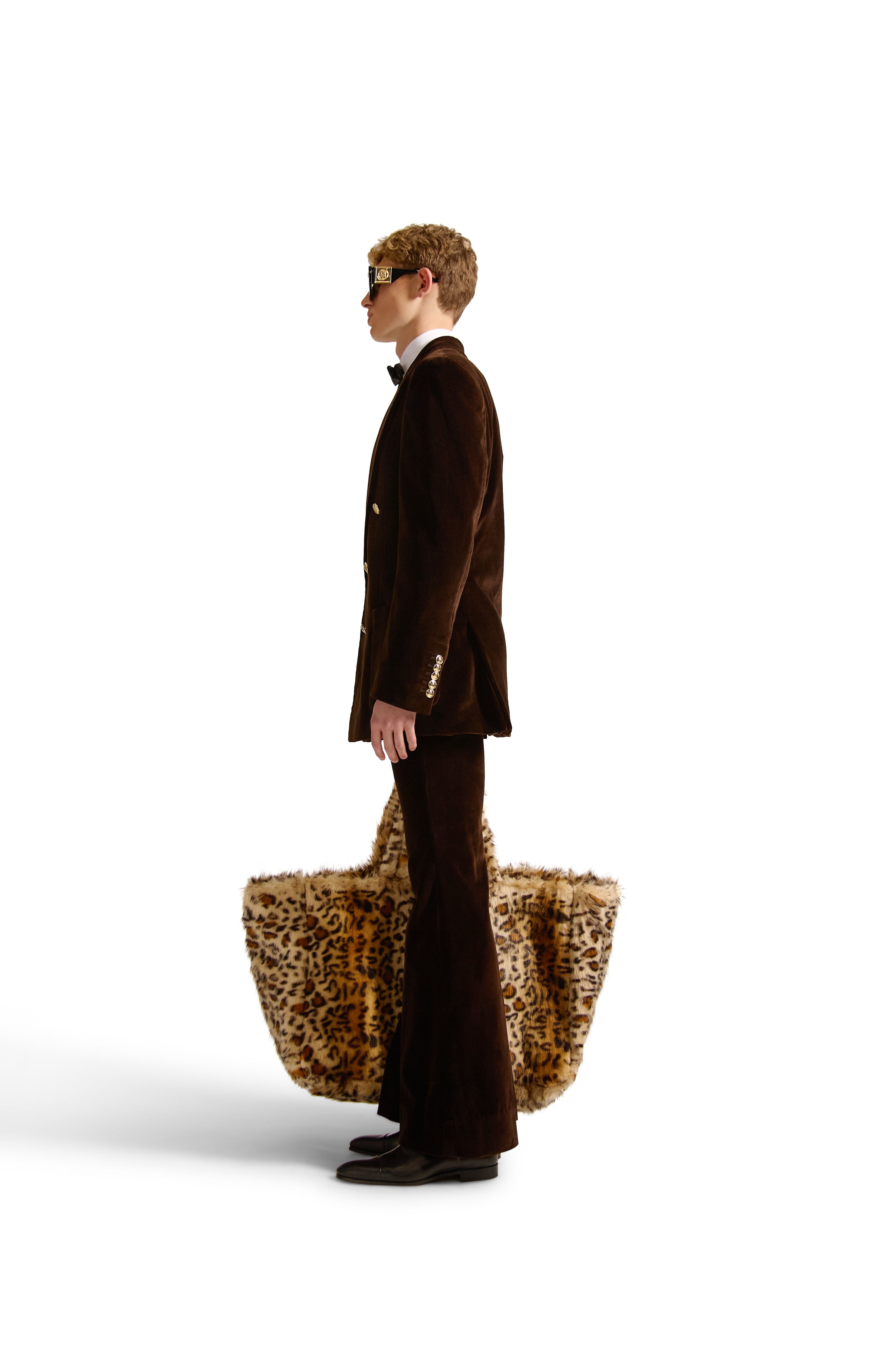 Helen Anthony Faux Fur Large Bag