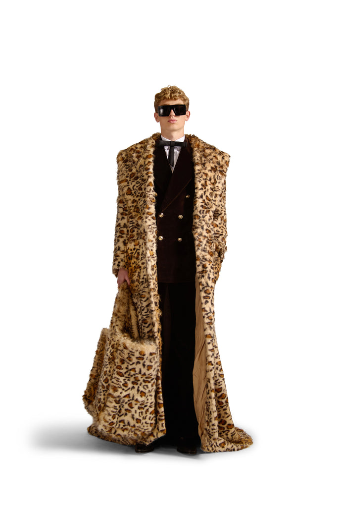 Helen Anthony Faux Fur Large Bag