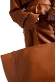 Helen Anthony Oversized Leather Tote Bag