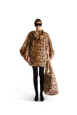 Helen Anthony Animal Print Faux Fur Bag