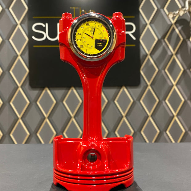 Ferrari 599 GTB Piston Clock Made From A Real Engine