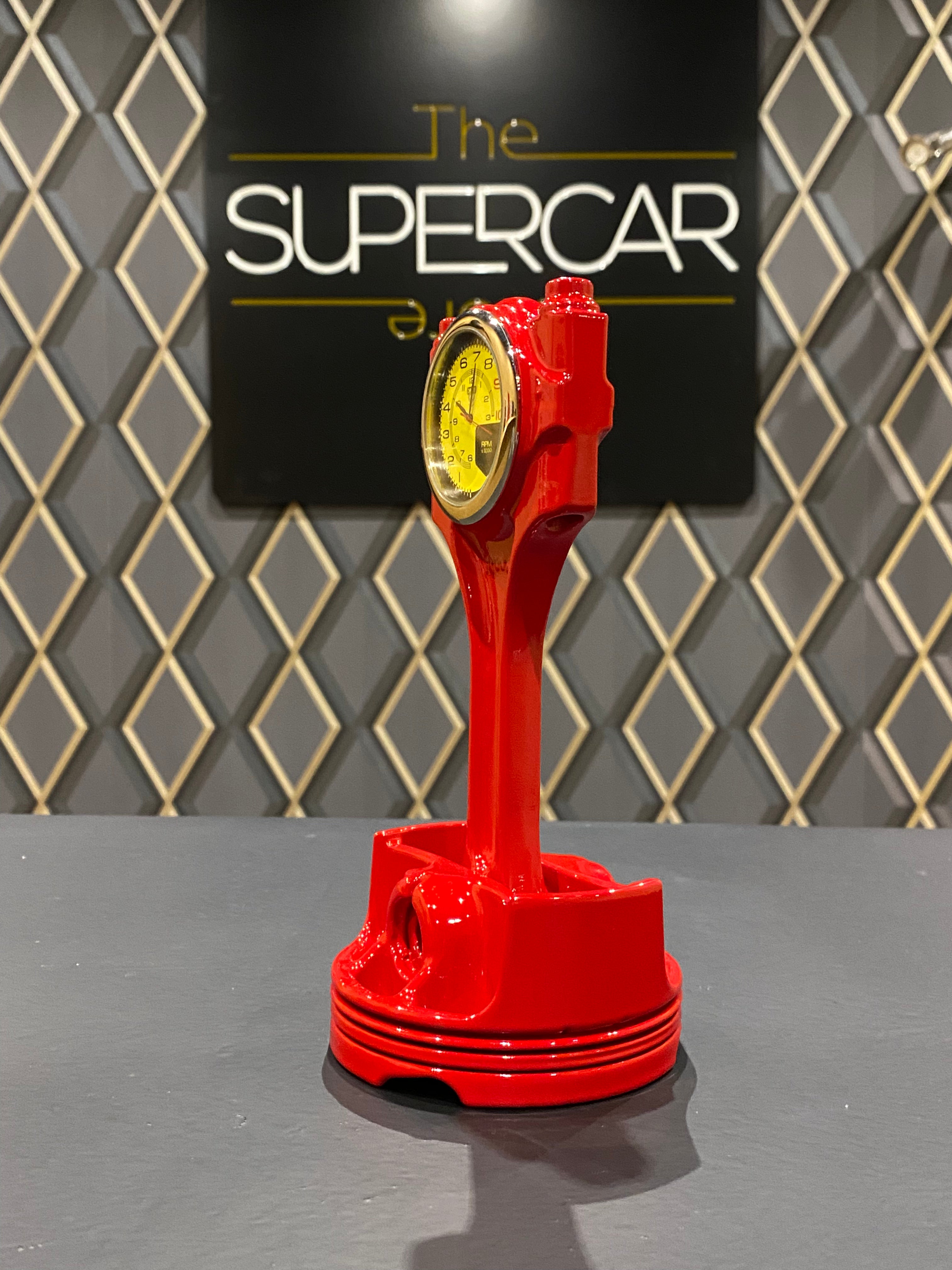 Ferrari 599 GTB Piston Clock Made From A Real Engine