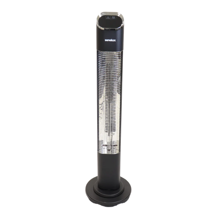 Senelux Infrared Patio Heater with Remote Control