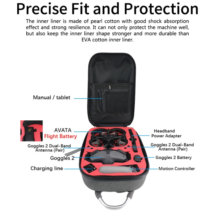 Carbon Fiber Drone Backpack - DJI Avata