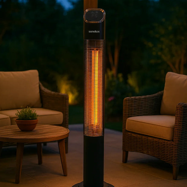 Senelux Infrared Patio Heater with Remote Control