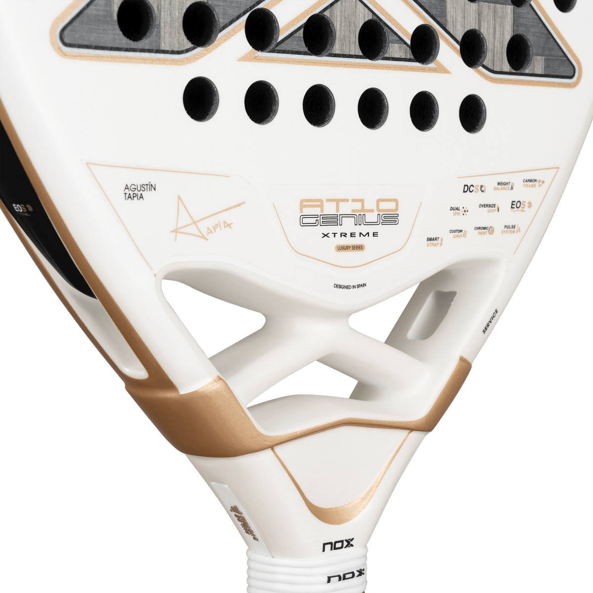 Padel Racket  Nox AT10 Genius 12K Alum by Agustín Tapia