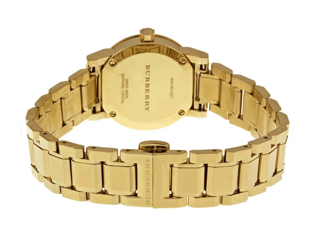 Women’s Watch Burberry Stainless Steel Gold BU9227