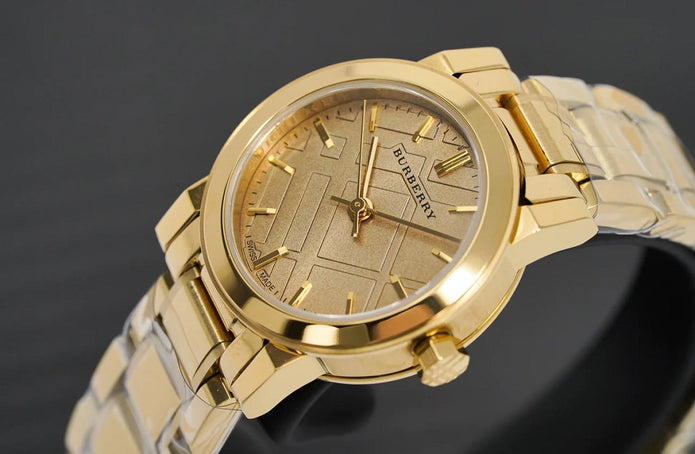 Women’s Watch Burberry Stainless Steel Gold BU9227