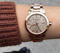 Women’s Watch Burberry Stainless Steel Rose Gold BU9146