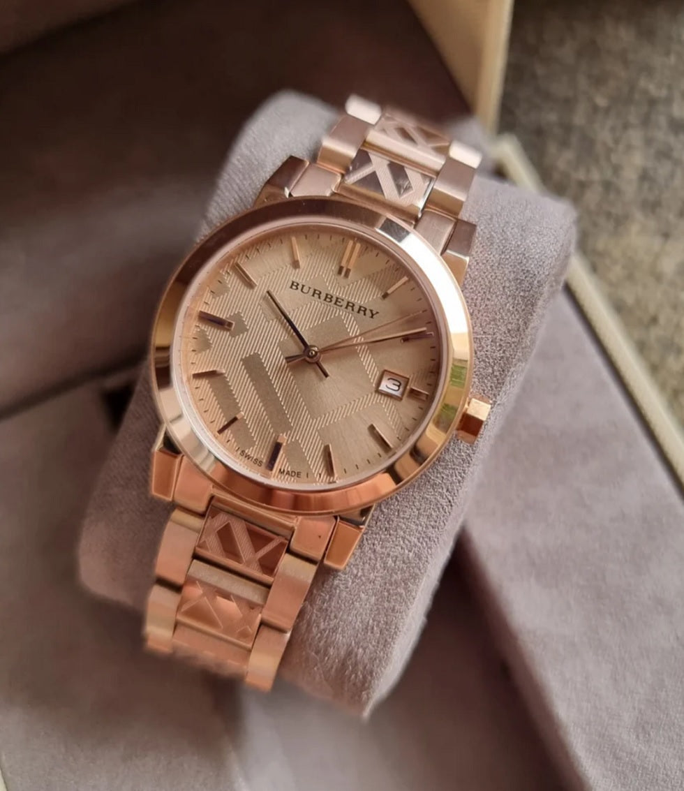 Women’s Watch Burberry Stainless Steel Rose Gold BU9146