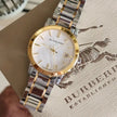 Women’s Watch Burberry Stainless Steel Silver & Gold BU9115