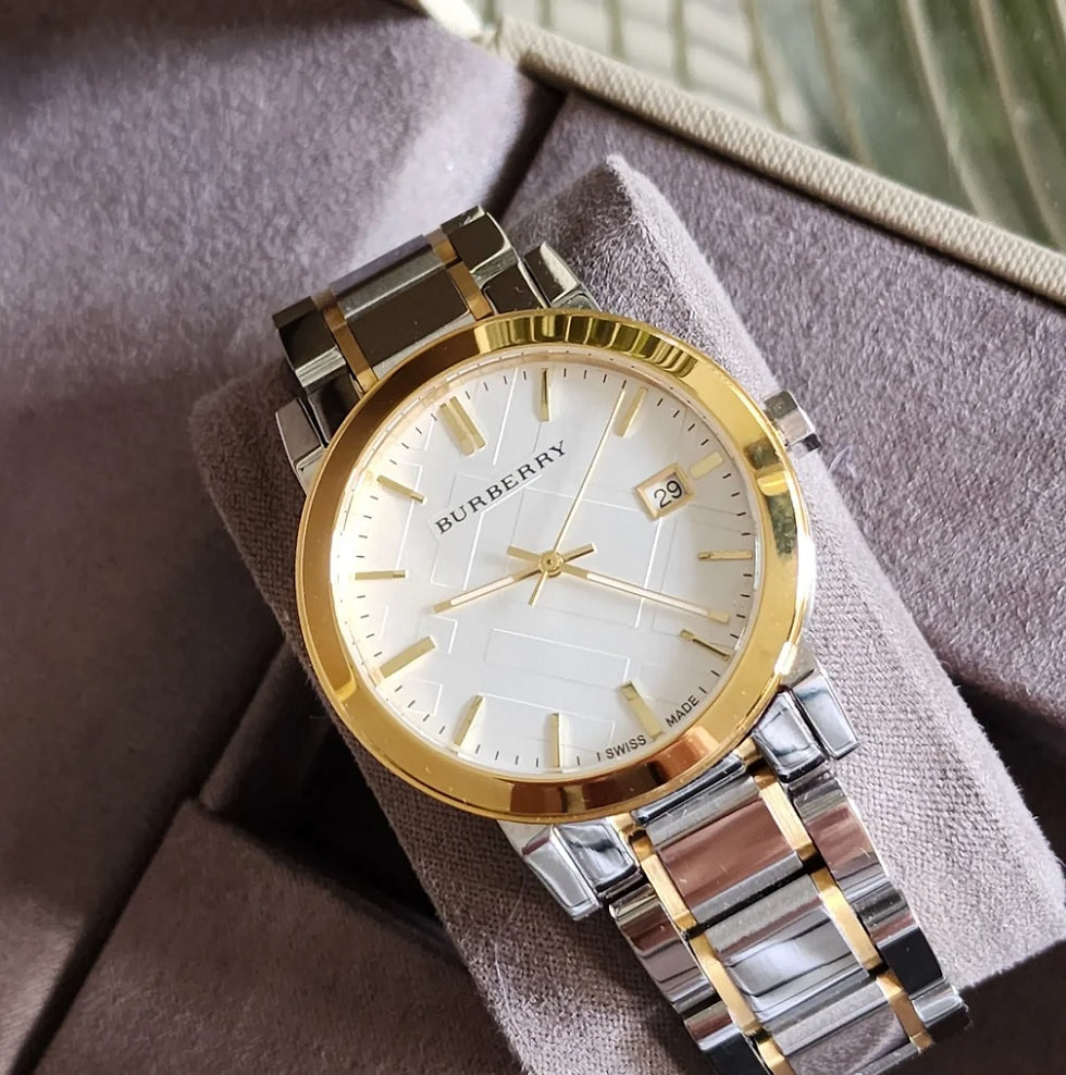Women’s Watch Burberry Stainless Steel Silver & Gold BU9115