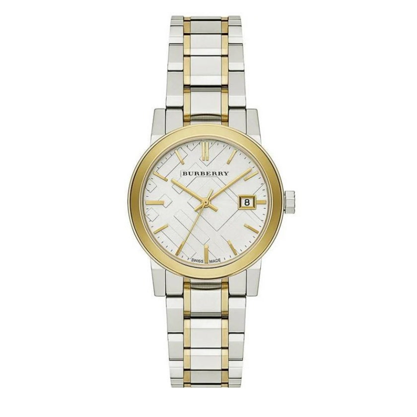 Women’s Watch Burberry Stainless Steel Silver & Gold BU9115