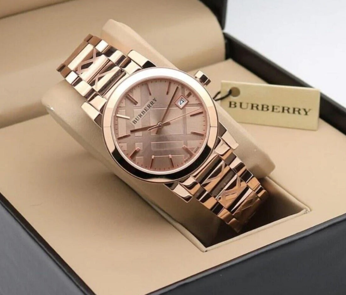 Women’s Watch Burberry Stainless Steel Rose Gold BU9146