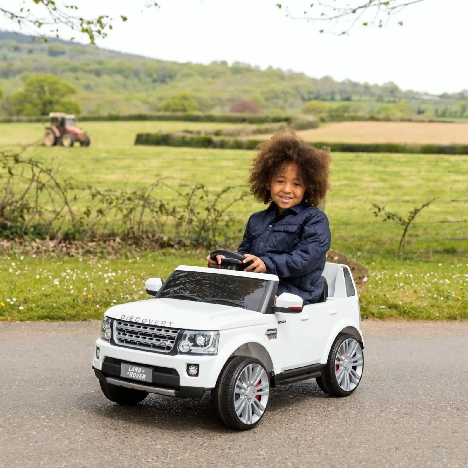 Landrover Discovery 12V Ride On- White
