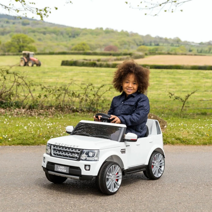Landrover Discovery 12V Ride On- White