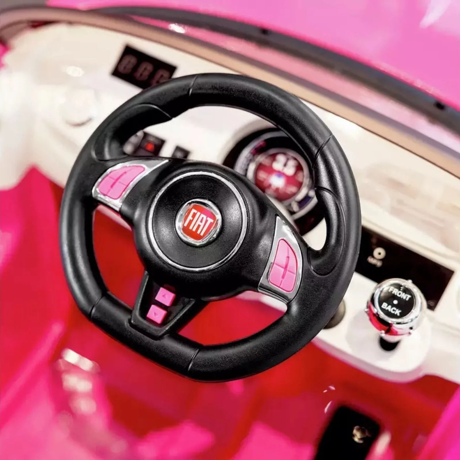 Fiat 500 12V Electric Ride On - Pink (Copy)